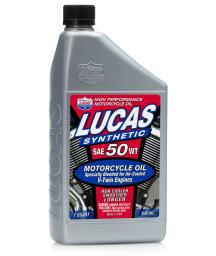 Lucas Syn SAE 50W Motorcycle V-Twin Oil 