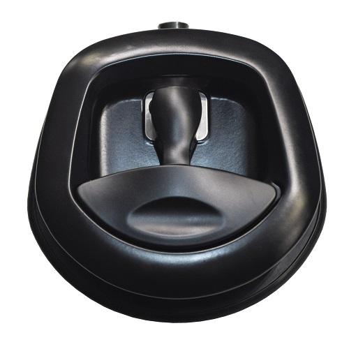 WHALE TAIL LOCK - BLACK POWDER COATED