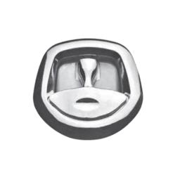 WHALE TAIL LOCK - CHROME PLATED