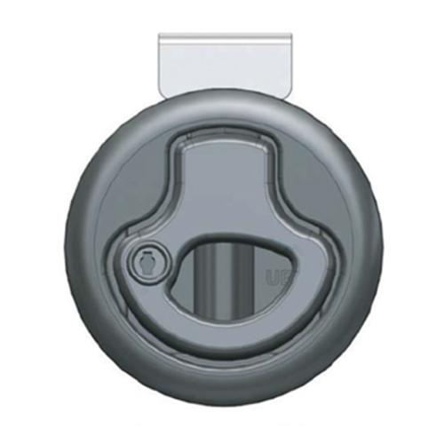 BLACK NYLON LOCKABLE SLAM LATCH