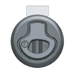 BLACK NYLON LOCKABLE SLAM LATCH