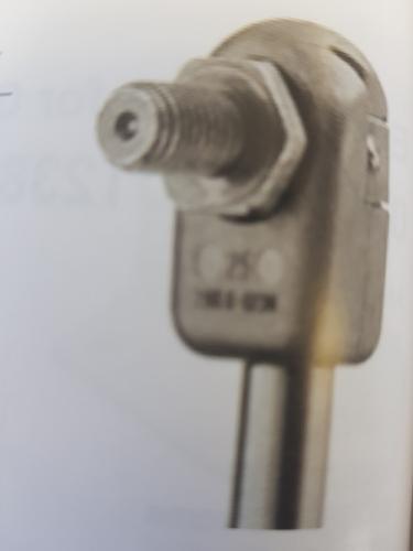 END FITTING - PLASTIC GAS STAY 10MM BALL END