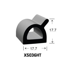 SPONGE RUBBER SEALS - 17.5x12.7mm (MADE BY 3M)