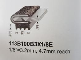 PINCHWELD With EPMB Sponge Side Bulb 1/8"
