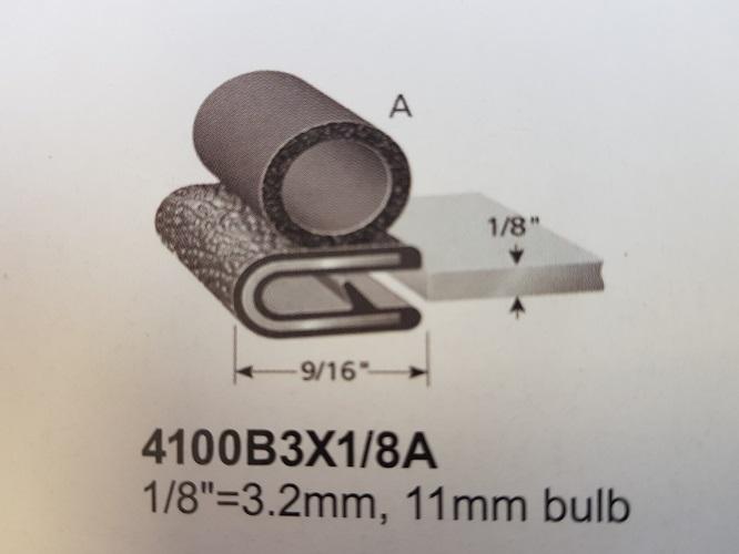 PINCHWELD BLACK SIDE BULB 11mm