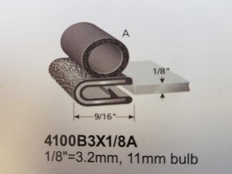PINCHWELD BLACK SIDE BULB 11mm