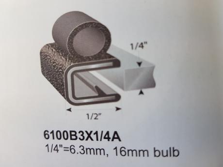 PINCHWELD BLACK SIDE BULB 16mm