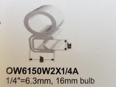 PINCHWELD OFF WHITE SIDE BULB 16mm