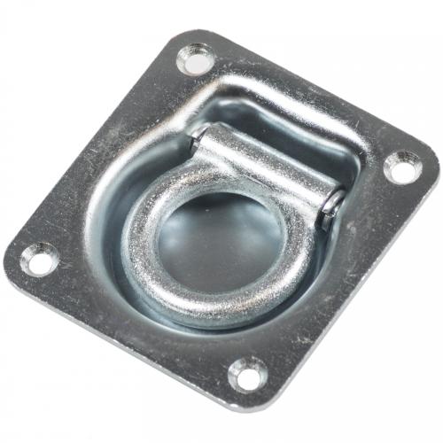LASHING RING RECESSED SWL 500KG - SPRING LOADED - STIANLESS STEEL 