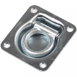 LASHING RING RECESSED SWL 500KG - SPRING LOADED - STIANLESS STEEL 