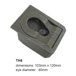 TIGER HOOK LOAD ANCHOR - 6 TONNE - 40mm EYE