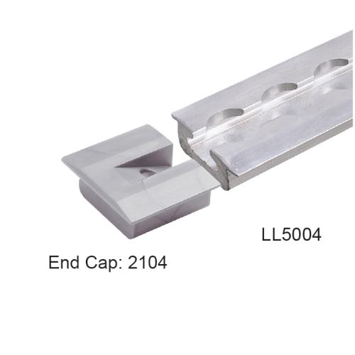 CAPTIVE TRACK - RECESSED - ALUMINIUM 