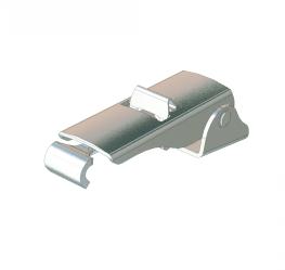DRAW LATCH - STAINLESS STEEL - (CONCEALED W/ SECONDARY CATCH)