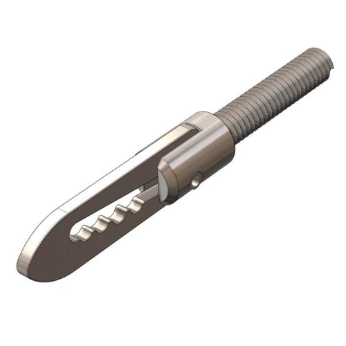BABY ANTILUCE FASTENER WITH M8 THREAD -STEEL ZP