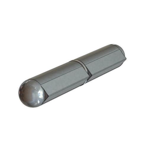 WELD-ON HINGE STAINLESS STEEL - 100mm STAINLESS PIN & WASHER