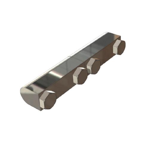 PINTLE HINGES - (BRASS/CHROME)
