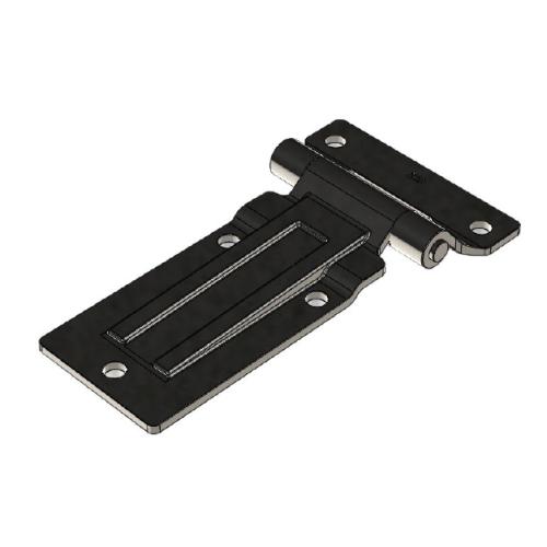 SIDE DOOR HINGE - STAINLESS STEEL - 132mm LENGTH