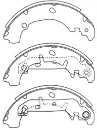 BRAKE SHOE 