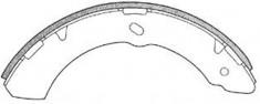 BRAKE SHOE 