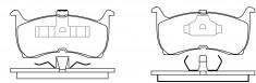 DISC BRAKE PADS 