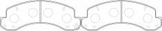 DISC BRAKE PADS 