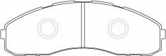 DISC BRAKE PADS 