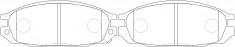 DISC BRAKE PADS 