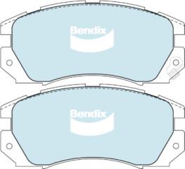 DISC BRAKE PADS FRONT SUBARU 