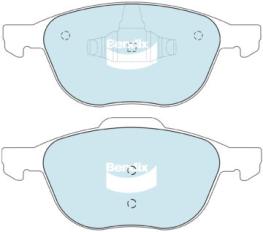 DISC BRAKE PADS FRONT FORD ,MAZDA 