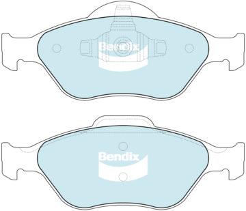 DISC BRAKE PADS FORD FIESTER MAZDA2