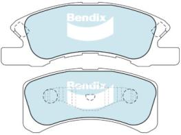 DISC BRAKE PADS FRONT DAIHATSU MITS MIRAGE 