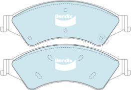 DISC BRAKE PADS FRONT  FORD RANGER MAZDA BT50 2011-on
