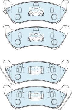 DISC BRAKE PADS 