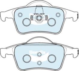 DISC BRAKE PADS 