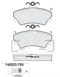 DISC BRAKE PADS 