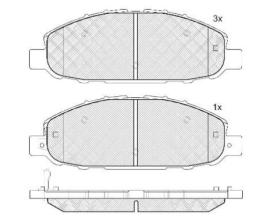 DISC BRAKE PADS 