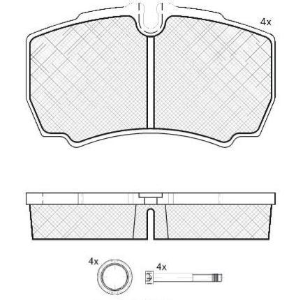 DISC BRAKE PADS 