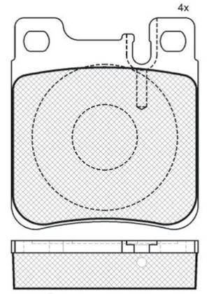 DISC BRAKE PADS 