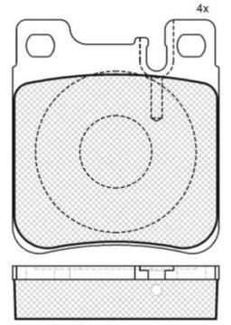 DISC BRAKE PADS 