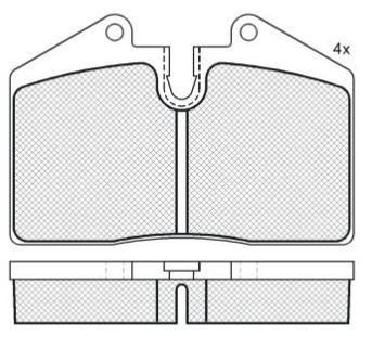DISC BRAKE PADS 