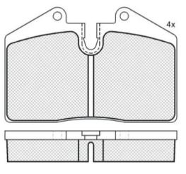 DISC BRAKE PADS 