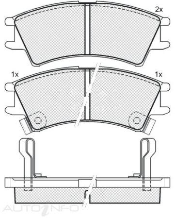 DISC BRAKE PADS 