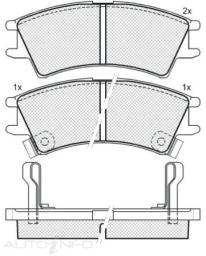 DISC BRAKE PADS 