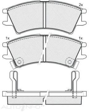 DISC BRAKE PADS 