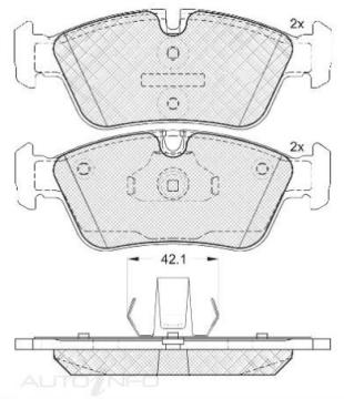 DISC BRAKE PADS 