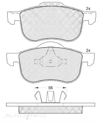DISC BRAKE PADS 