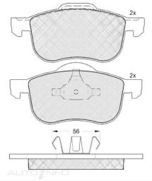 DISC BRAKE PADS 