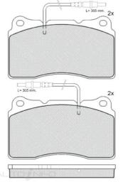 DISC BRAKE PADS 