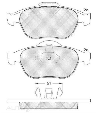 DISC BRAKE PADS 