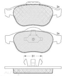 DISC BRAKE PADS 